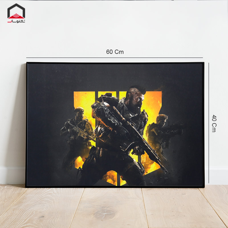 تابلو شاسی Call Of Black OPS 4 40*60