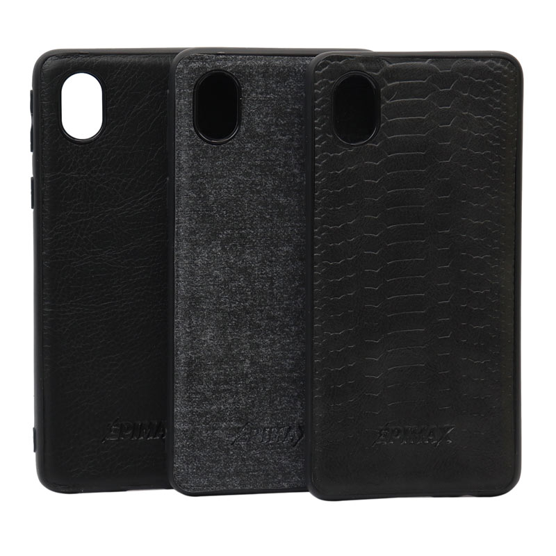 قاب چرمی مشکی EPIMAX سامسونگ A01 Core