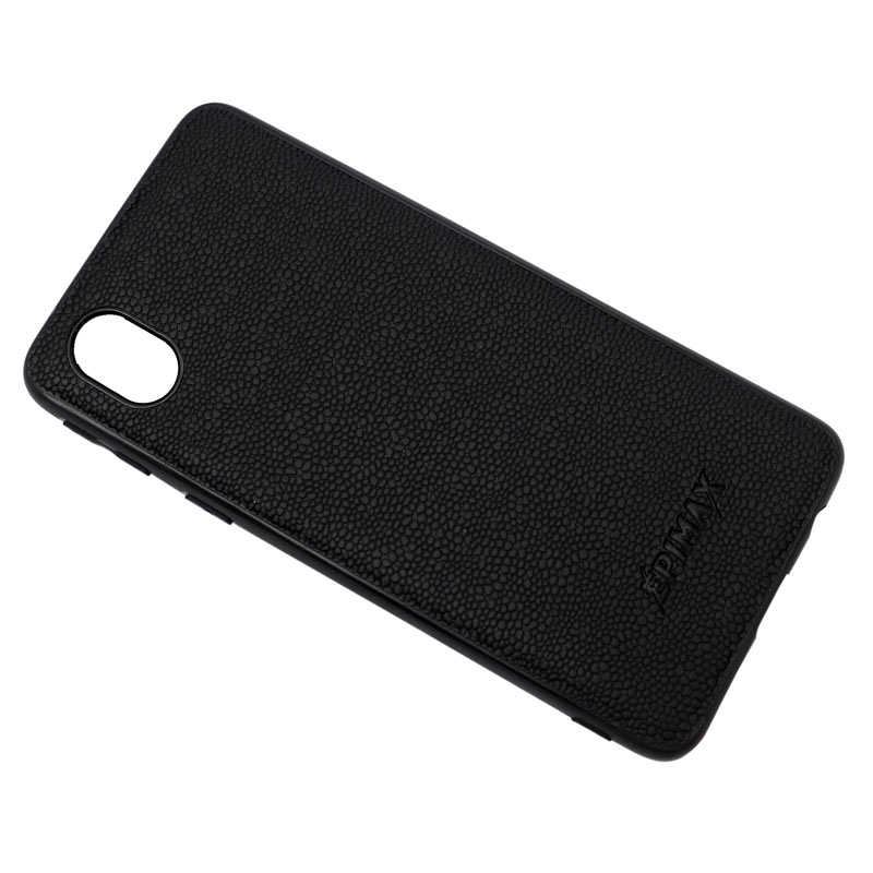 قاب چرمی مشکی EPIMAX سامسونگ A01 Core