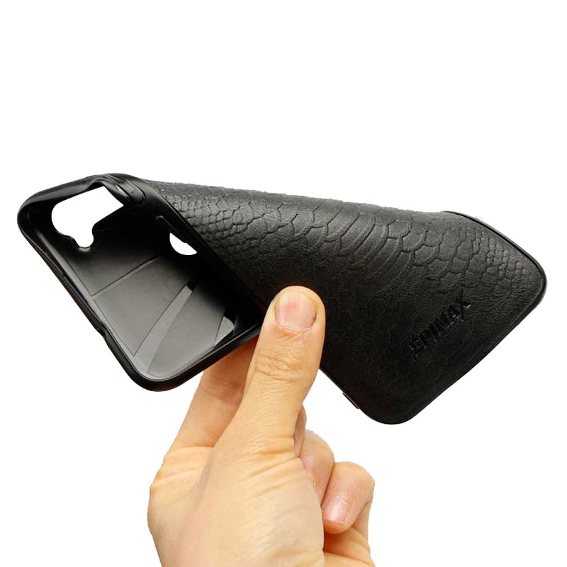 قاب چرمی مشکی EPIMAX سامسونگ A11