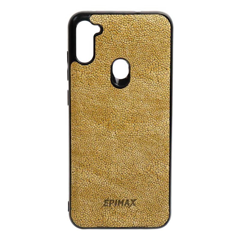 قاب چرمی قهوه ای EPIMAX سامسونگ A11