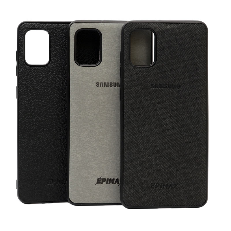 قاب چرمی مشکی EPIMAX سامسونگ A31