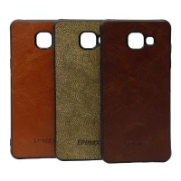 قاب چرمی قهوه ای EPIMAX سامسونگ A5 2016