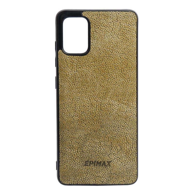 قاب چرمی قهوه ای EPIMAX سامسونگ A51