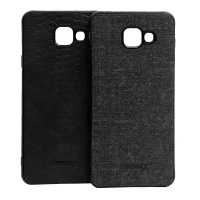 قاب چرمی مشکی EPIMAX سامسونگ A7 2016