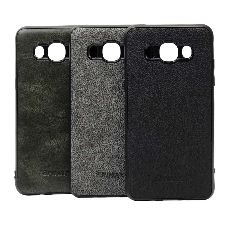 قاب چرمی مشکی EPIMAX سامسونگ J5 2016