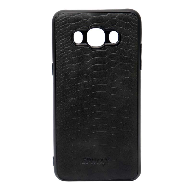 قاب چرمی مشکی EPIMAX سامسونگ J5 2016