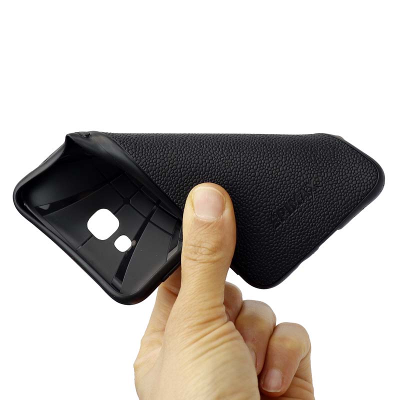قاب چرمی مشکی EPIMAX سامسونگ J5 Prime