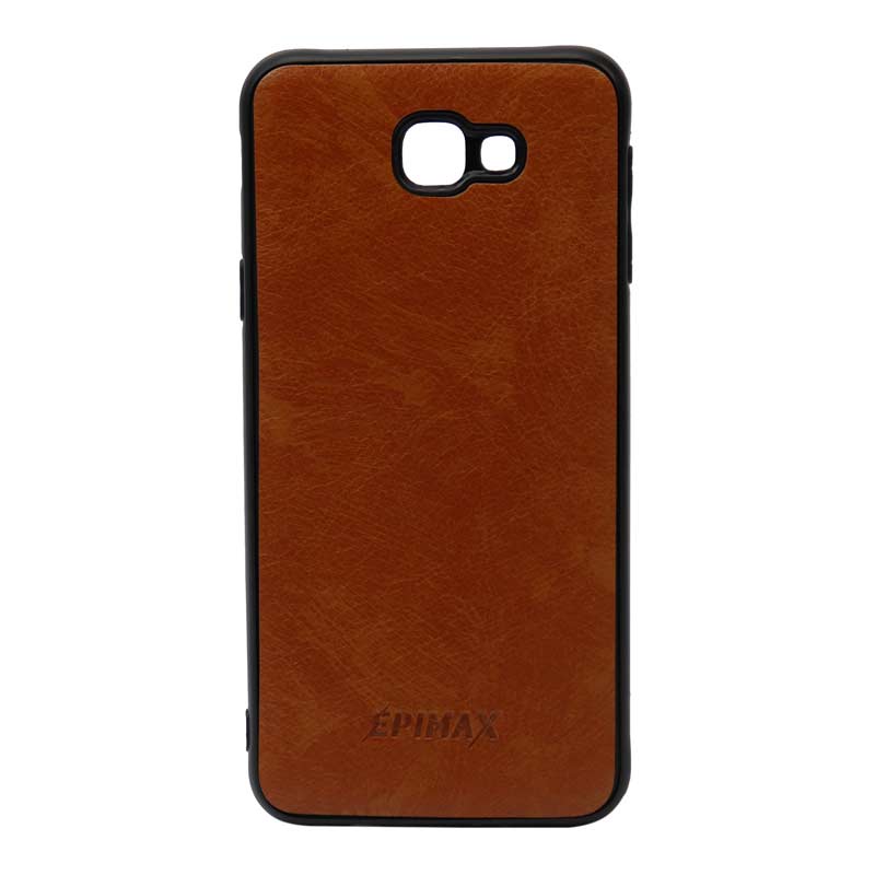 قاب چرمی قهوه ای EPIMAX سامسونگ J5 Prime