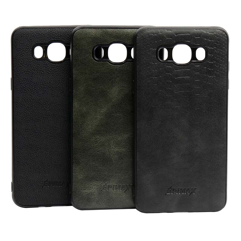 قاب چرمی مشکی EPIMAX سامسونگ J7 2016