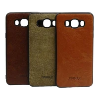 قاب چرمی قهوه ای EPIMAX سامسونگ J7 2016