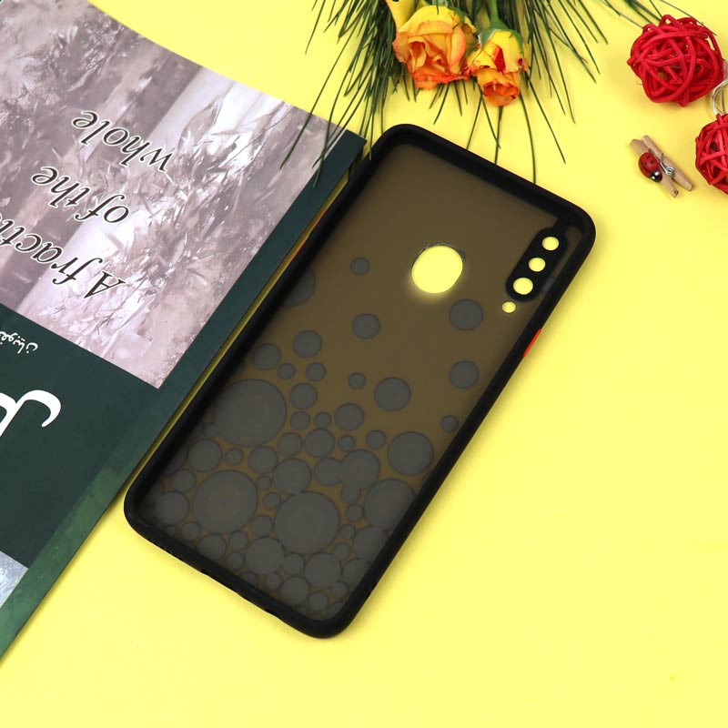 قاب PC مات محافظ لنزدار طرحدار چشم و نظر Samsung A20s