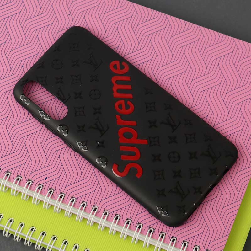 قاب طرحدار مشکی Superme سامسونگ A30s / A50s