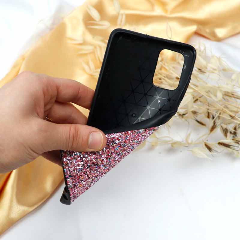 قاب چرم اکلیلی Samsung A71