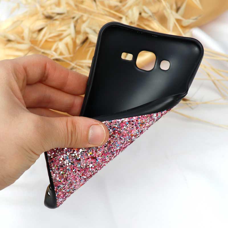 قاب چرم اکلیلی Samsung J7