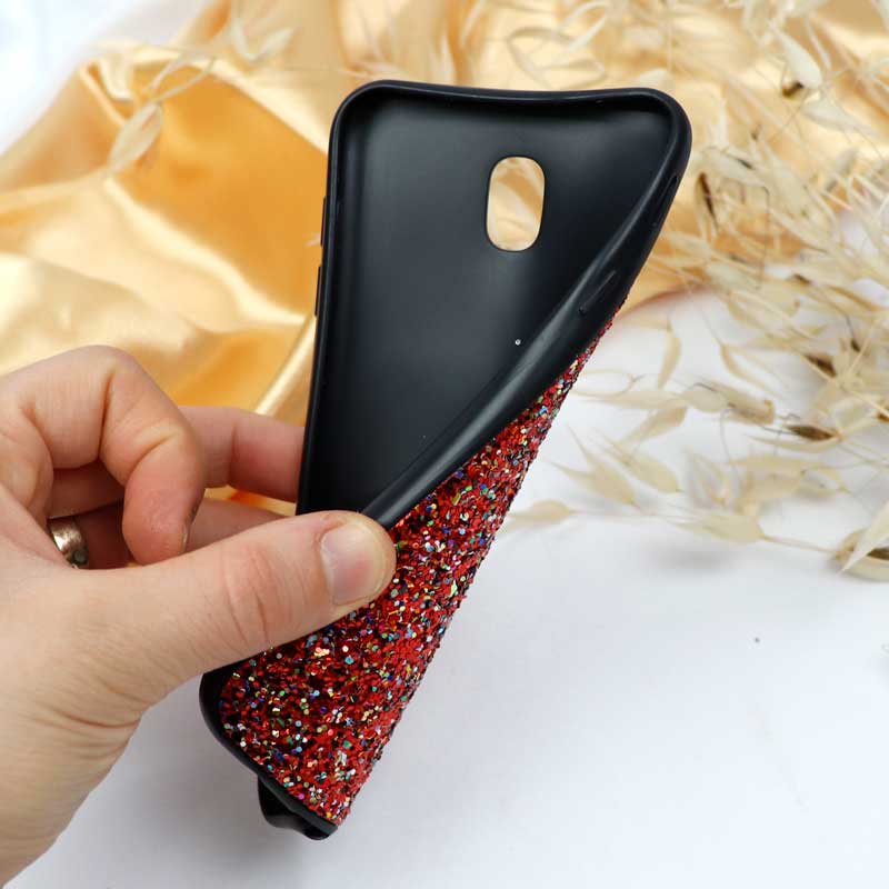 قاب چرم اکلیلی Samsung J7 Pro