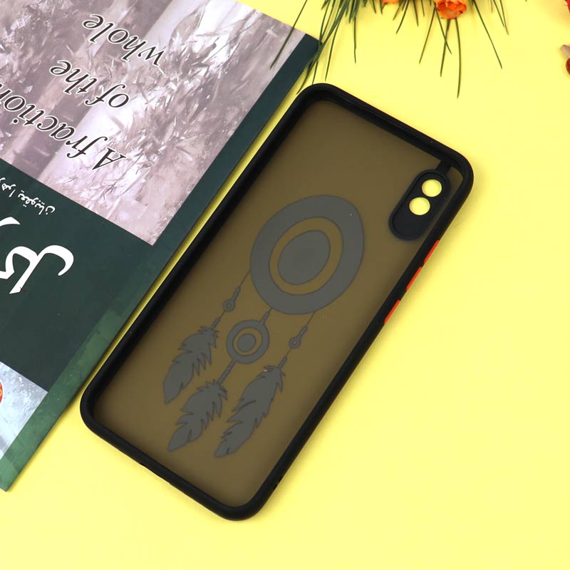 قاب PC مات محافظ لنزدار طرحدار دیریم کچر شیائومی Redmi 9A
