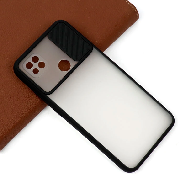 قاب PC مات محافظ لنز دار کشویی Xiaomi Redmi 9C