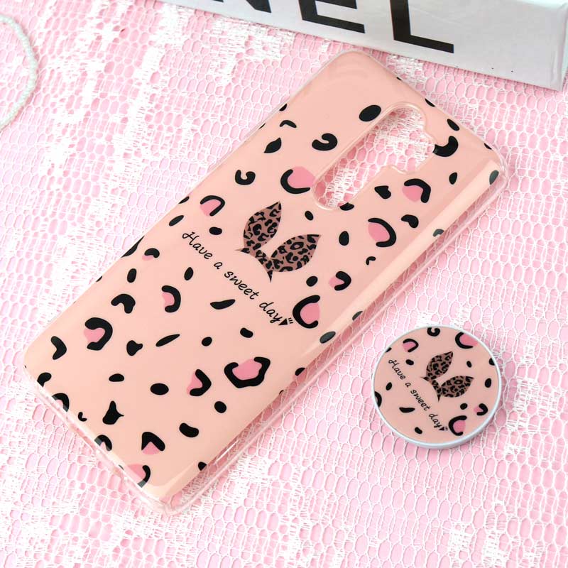 قاب سوپر IMD دور شفاف پاپ سوکت دار Xiaomi Redmi Note 8 Pro خرگوش