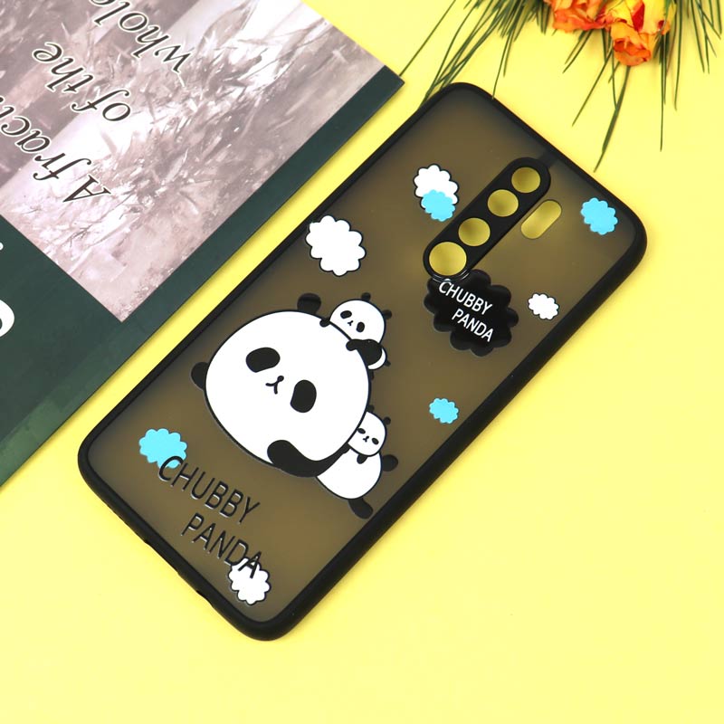 قاب PC مات محافظ لنزدار طرحدار پاندا شیائومی Redmi Note 8 Pro