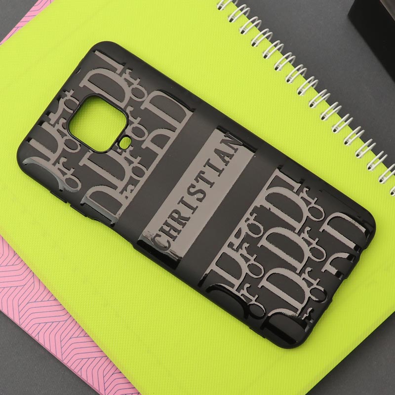 قاب طرحدار مشکی Dior شیائومی Redmi Note 9 Pro
