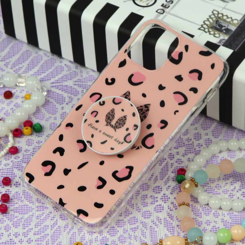 قاب سوپر IMD دور شفاف پاپ سوکت دار iPhone 11 Pro خرگوش