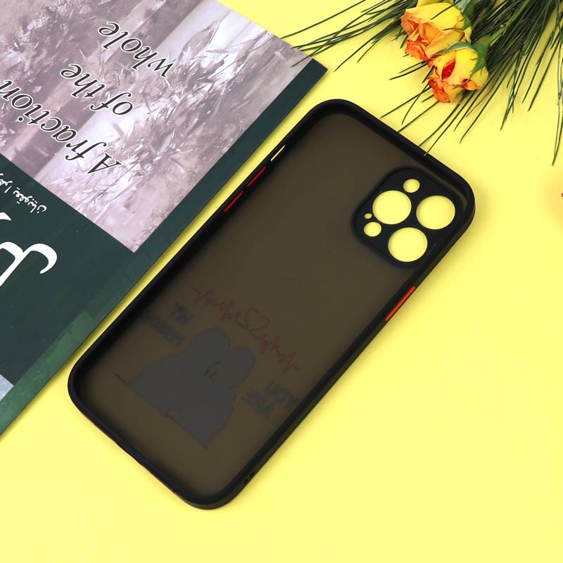 قاب PC مات محافظ لنزدار طرحدار Friends آیفون iPhone 12 Pro Max