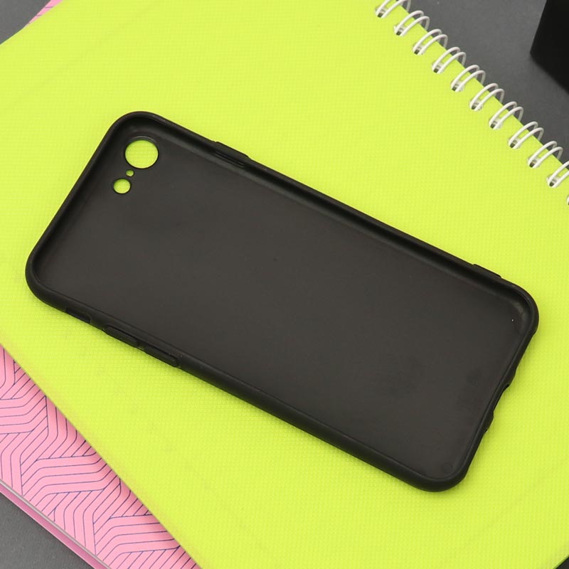 قاب طرحدار مشکی پلنگی آیفون iPhone 7/8