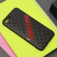 قاب طرحدار مشکی Superme آیفون iPhone 7 Plus / 8 Plus