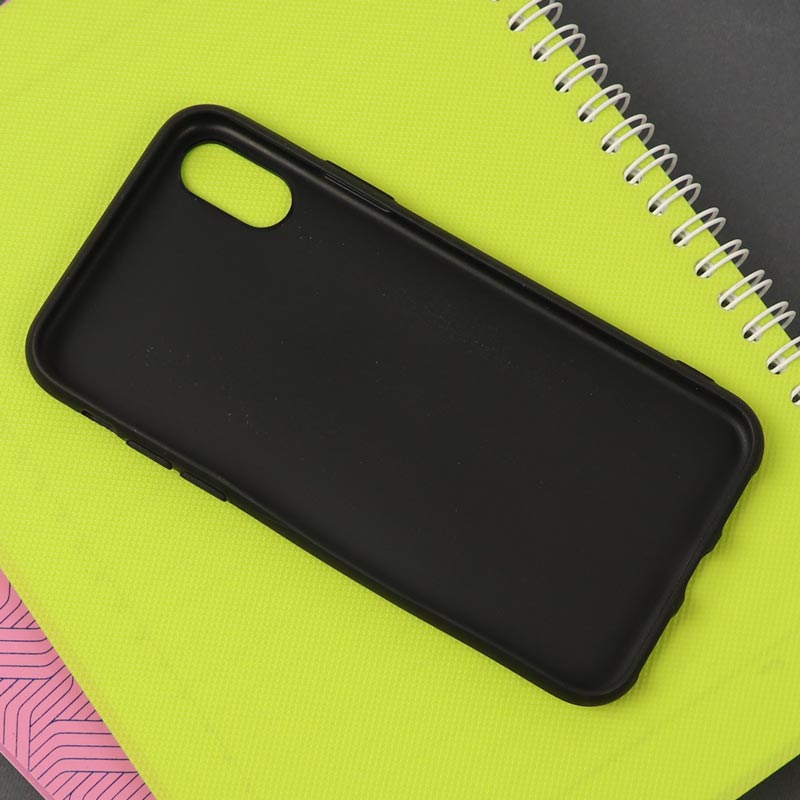 قاب طرحدار مشکی Superme آیفون iPhone X/XS