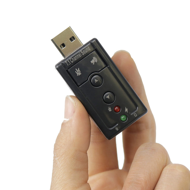 کارت صدا ولوم دار Enet 7.1