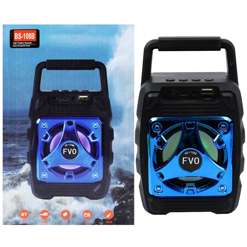 اسپیکر بلوتوثی رم و فلش خور FVO BS-108B