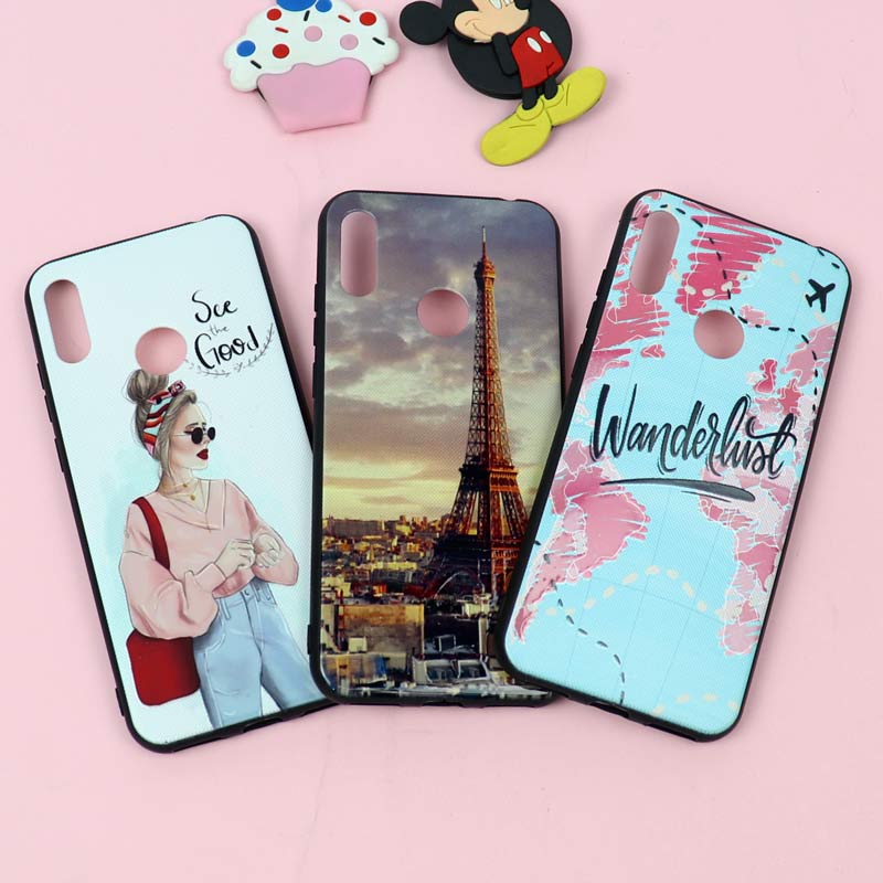 قاب فانتزی برجسته دخترانه هواوی Y6s سری 7