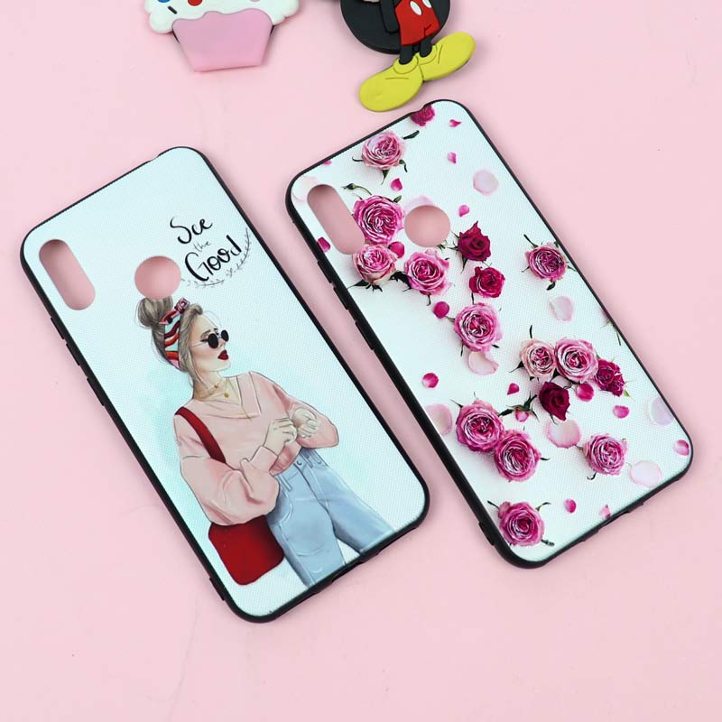 قاب فانتزی برجسته دخترانه هواوی Y6s سری 7