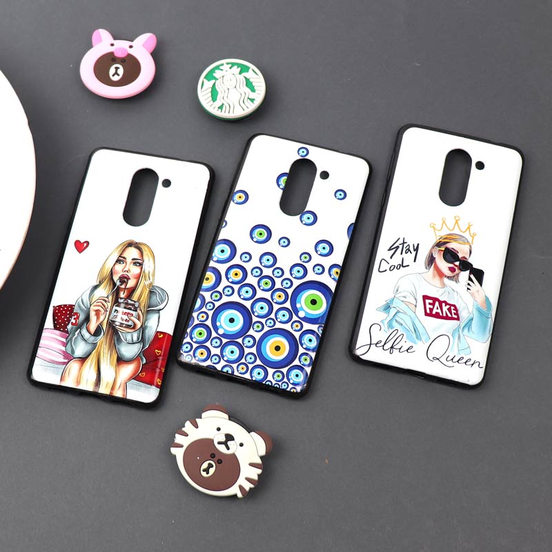 قاب فانتزی برجسته دخترانه هواوی Honor 6x سری 6