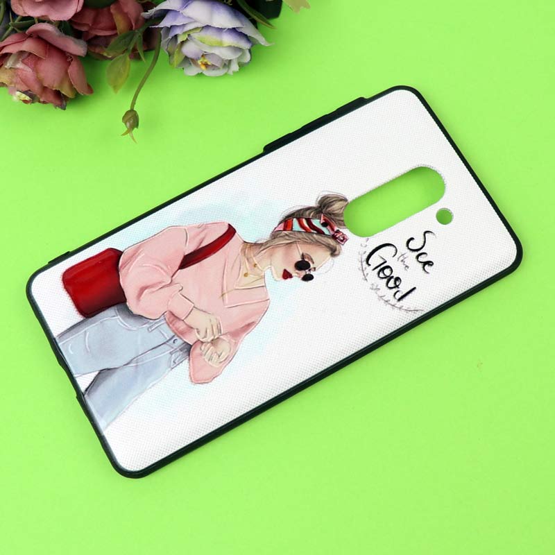 قاب فانتزی برجسته دخترانه هواوی Honor 6X سری 7