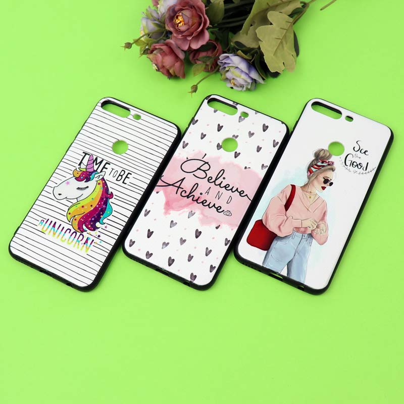 قاب فانتزی برجسته دخترانه هوای Honor 7C سری 7