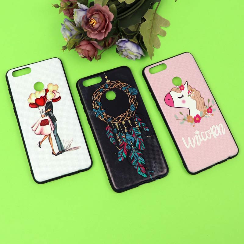 قاب فانتزی برجسته دخترانه هواوی Honor 7X سری 7