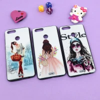 قاب فانتزی برجسته دخترانه هواوی Honor 7X سری 6