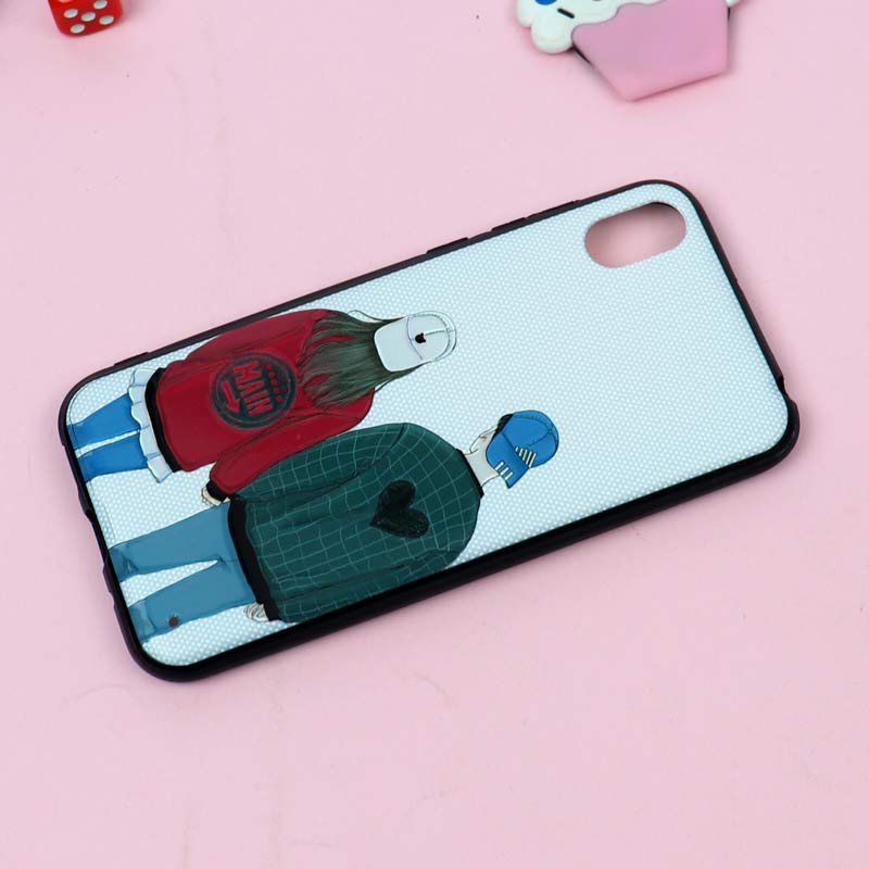 قاب فانتزی برجسته دخترانه هواوی Honor 8S سری 7