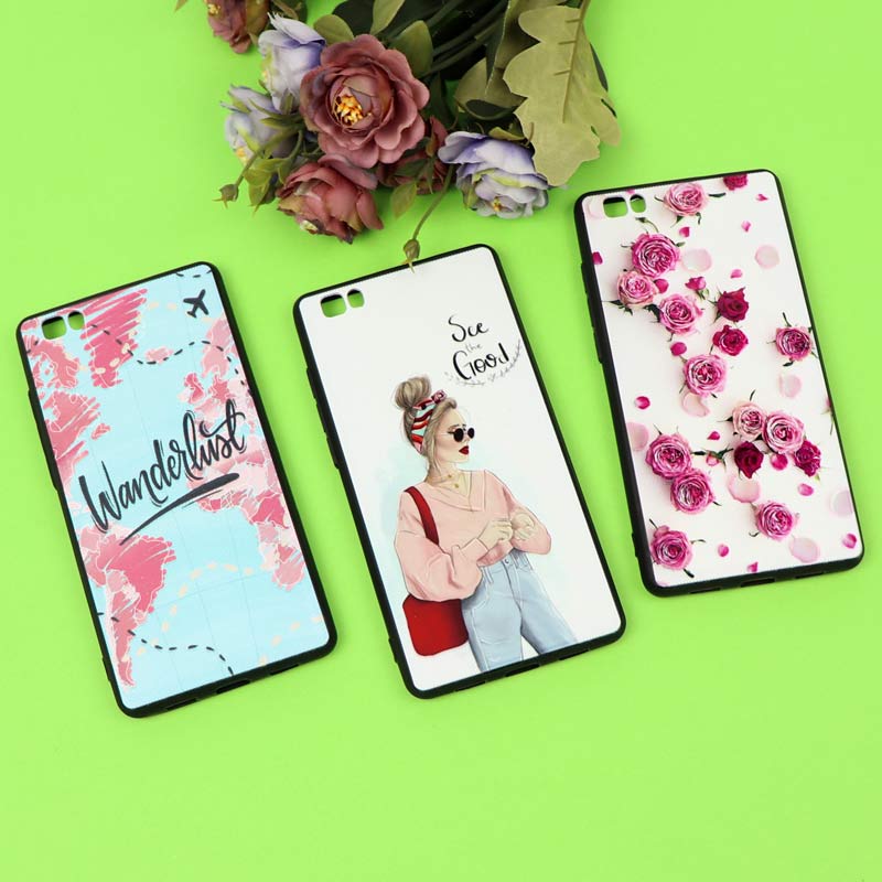 قاب فانتزی برجسته دخترانه هواوی Honor P8 Lite سری 7