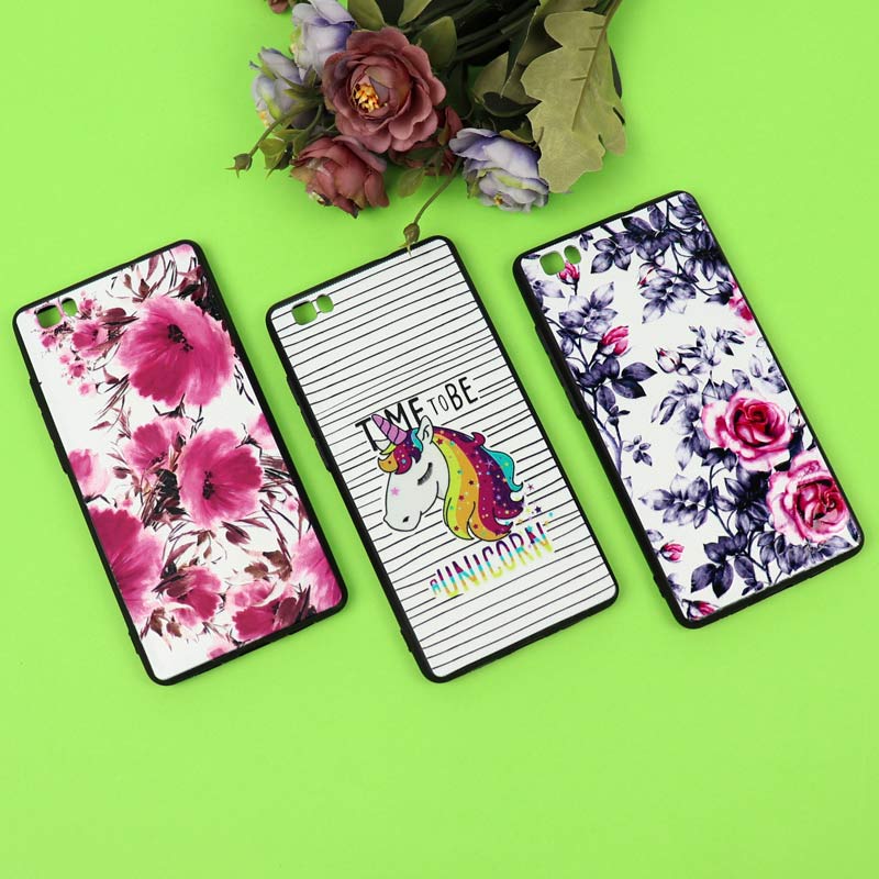 قاب فانتزی برجسته دخترانه هواوی Honor P8 Lite سری 7