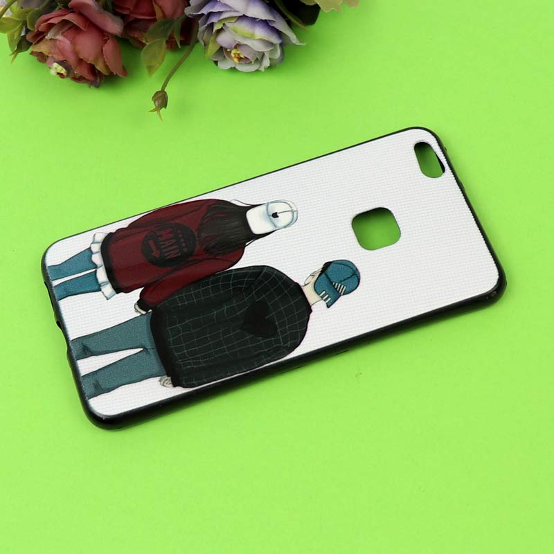 قاب فانتزی برجسته دخترانه هواوی P10 Lite سری 7