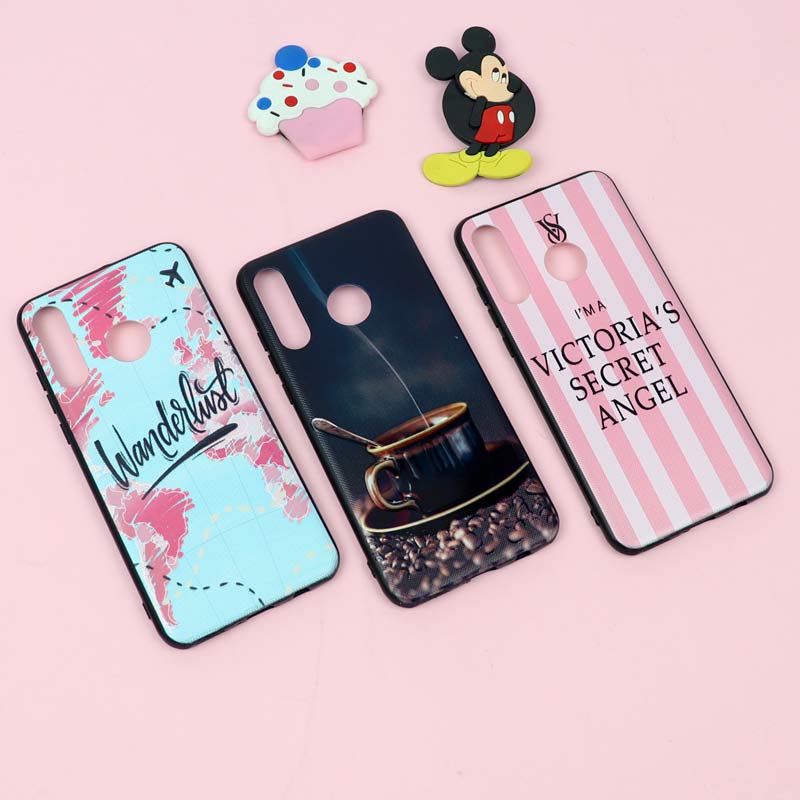 قاب فانتزی برجسته دخترانه هواوی P30 Lite سری 7