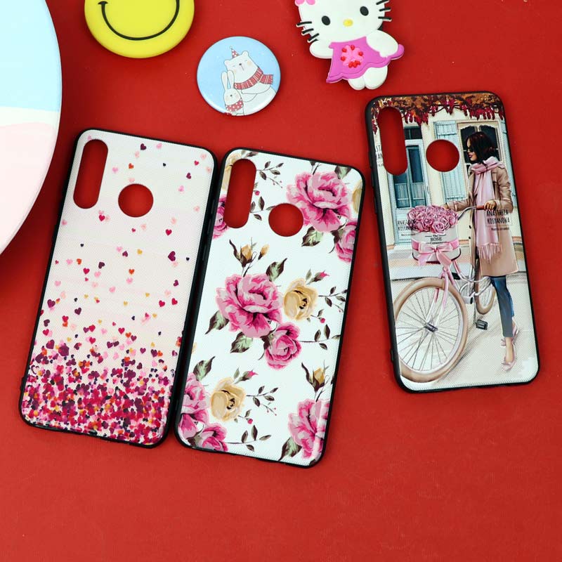 قاب فانتزی برجسته دخترانه هواوی P30 Lite سری 10