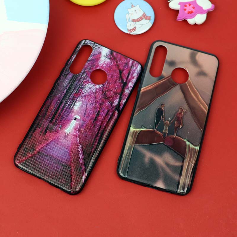 قاب فانتزی برجسته دخترانه هواوی P30 Lite سری 10