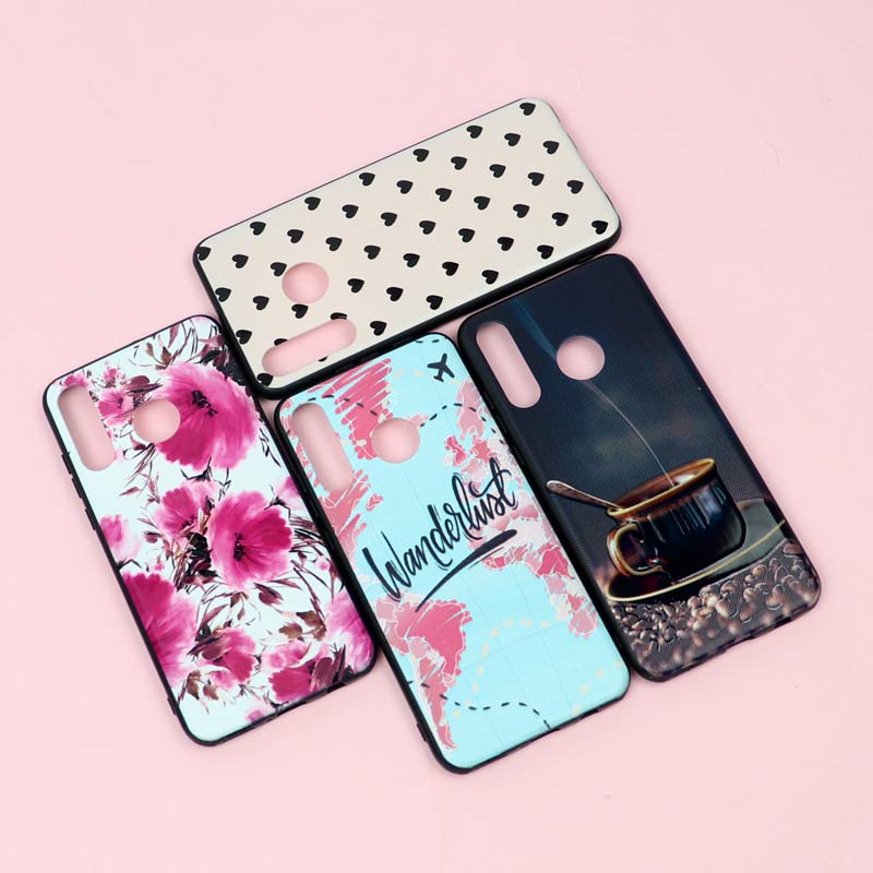 قاب فانتزی برجسته دخترانه هواوی P30 Lite سری 7
