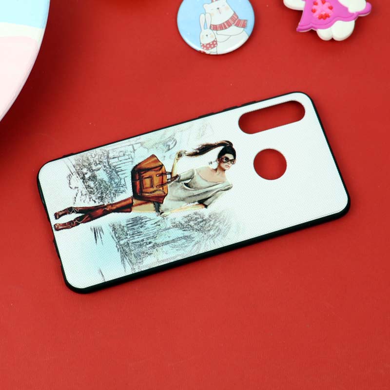 قاب فانتزی برجسته دخترانه هواوی P30 Lite سری 10