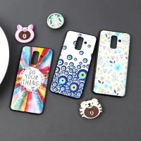 قاب فانتزی برجسته دخترانه سامسونگ A6 Plus سری 6