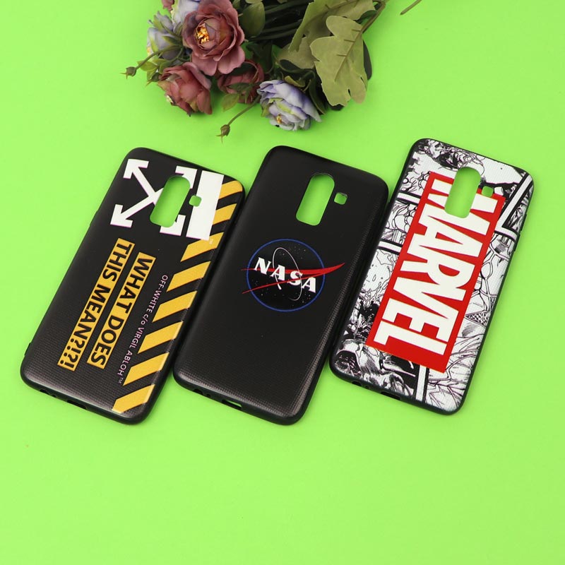 قاب فانتزی برجسته پسرانه سامسونگ A6 Plus سری 7